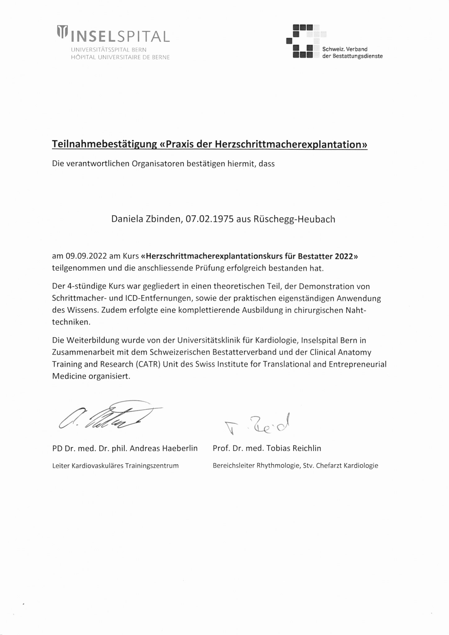 Herzschrittmacher-Daniela